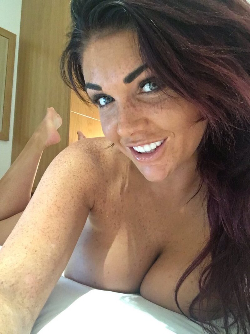 Hot MILF with freckles picture