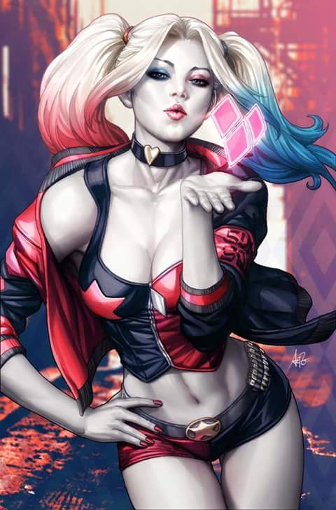 Harley Quinn Kiss picture