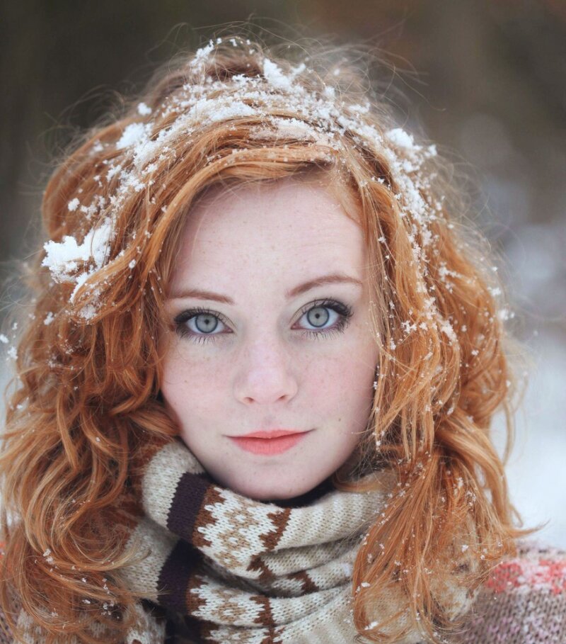Photo with stunning redhead picture