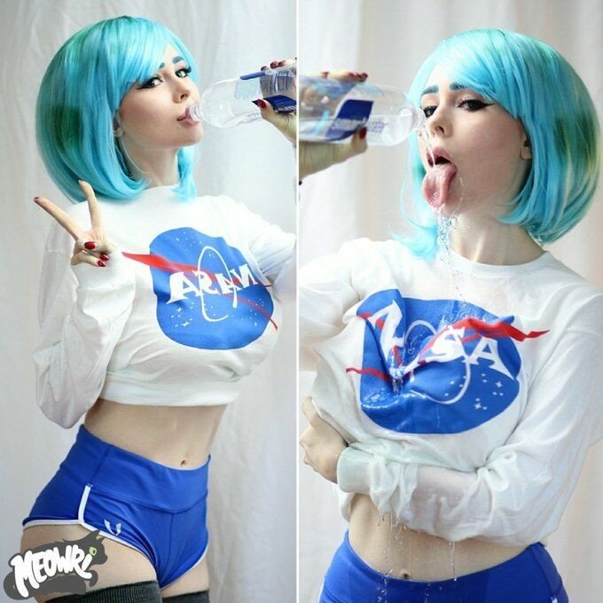 Earth-chan staying hydrated picture