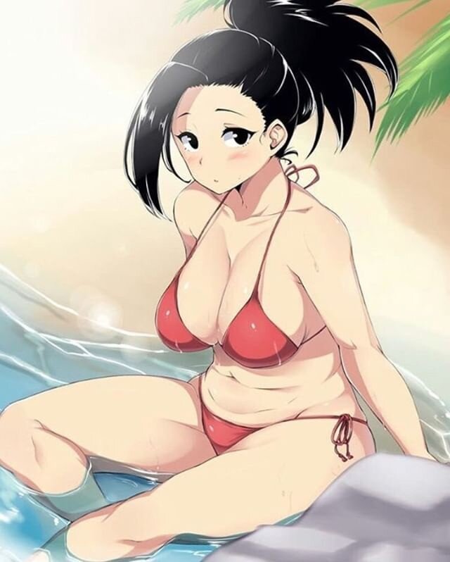 My hero academia momo yaoyorozu bikini picture