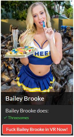 Bailey Brooke性感的啦啦队色情明星 picture