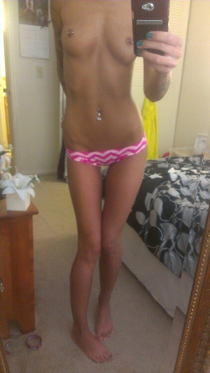 Amazing panties selfshot picture featuring hot teen homemade picture