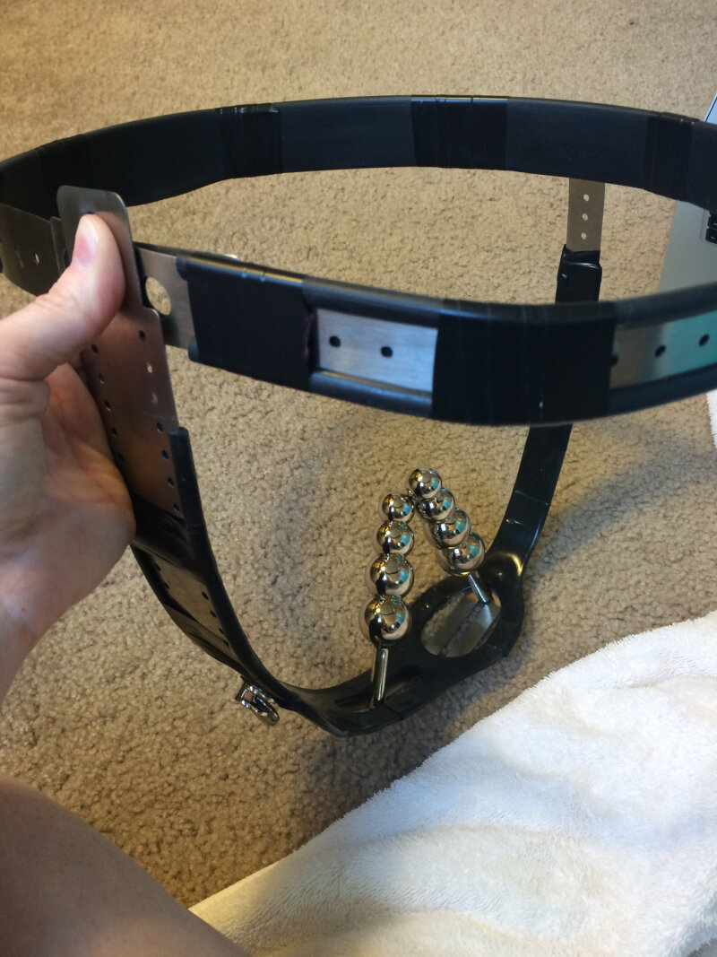 ダブルスチールディルド貞操帯 picture