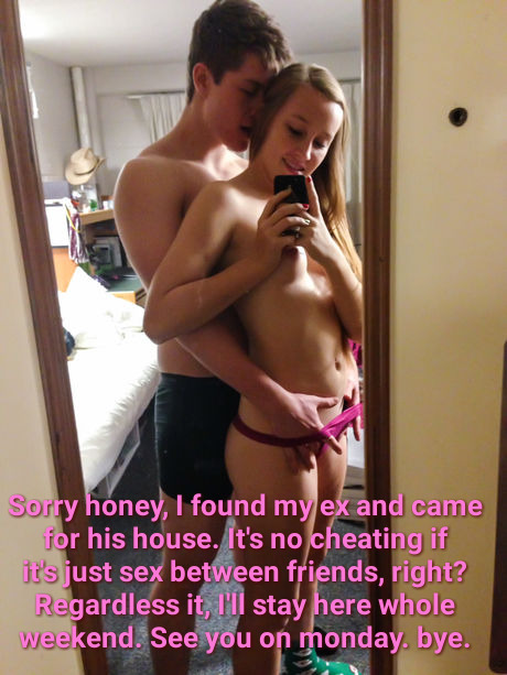 Wife in her ex home having sex whole weekend... It's cheating or not? picture
