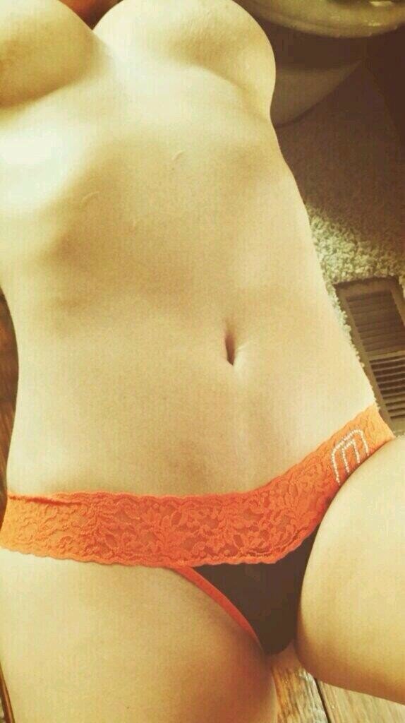 Oklahoma State University pantie babe picture