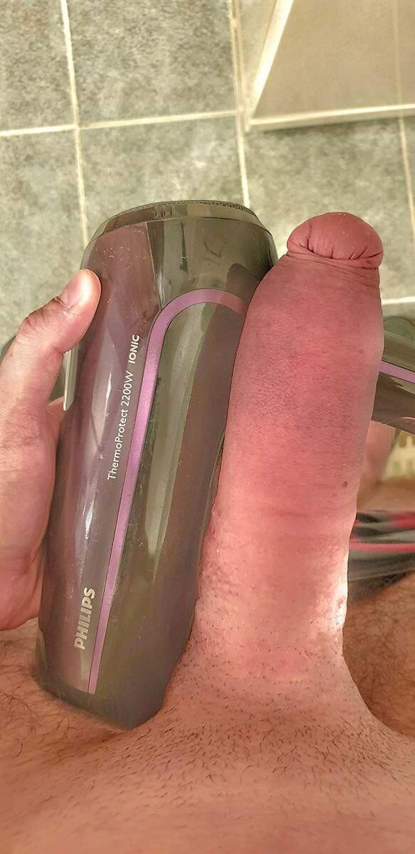 Measuring my huge thick cock picture