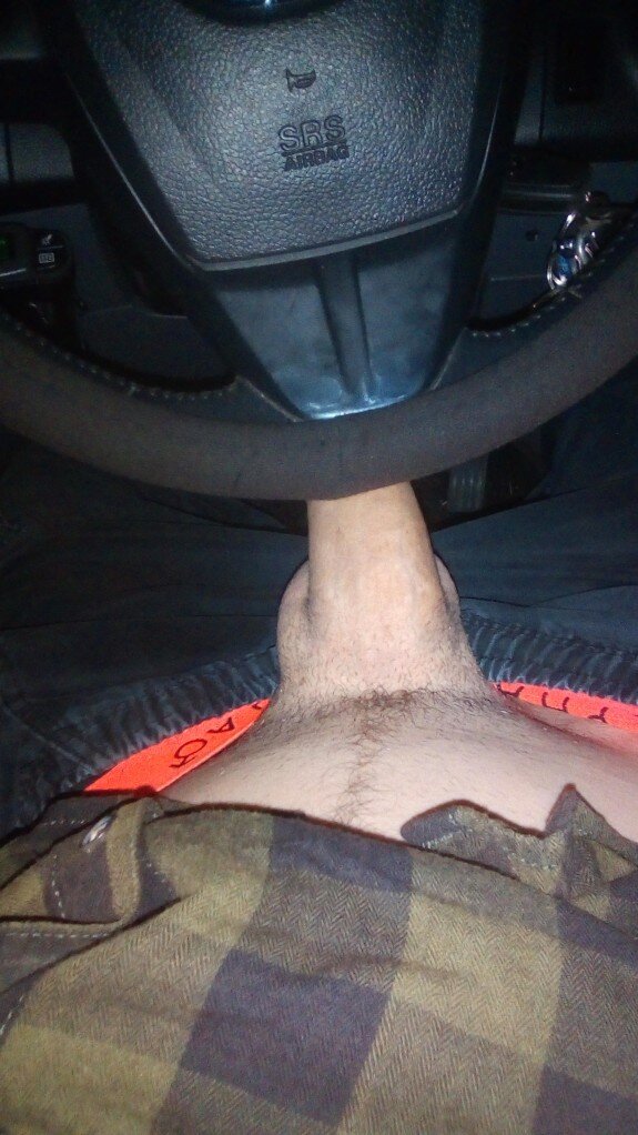 Cock steering wheel picture