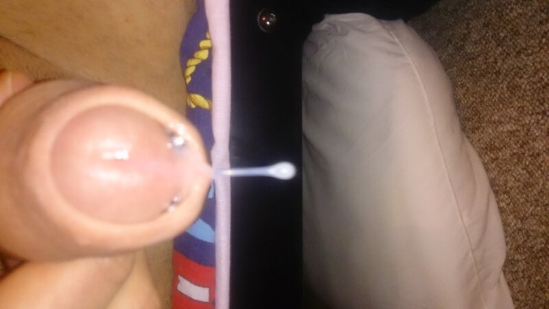 자위없이 precum picture