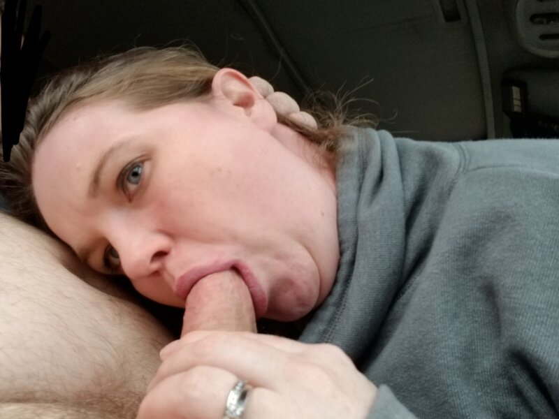 Cheating slut sucking daddys cock picture