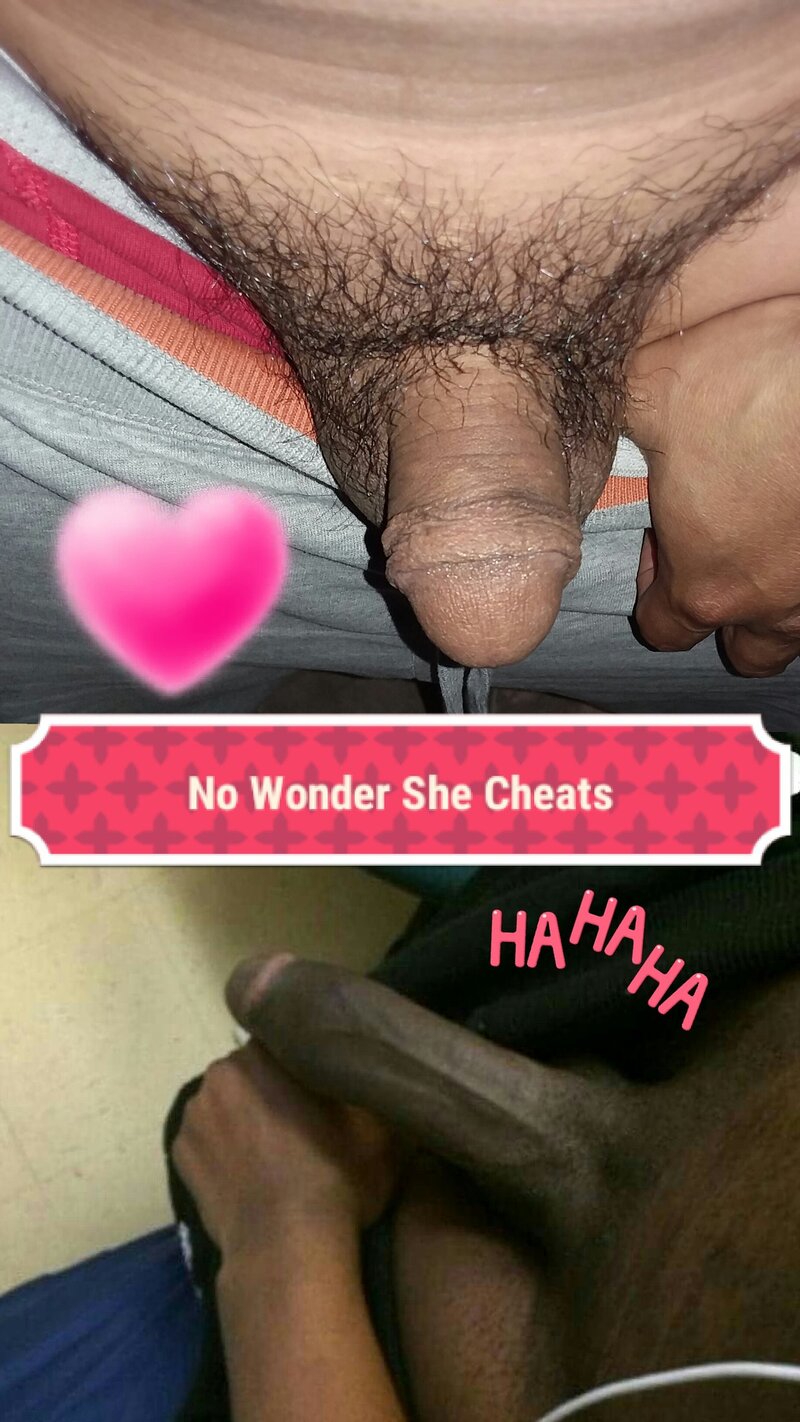 My small dicc makes wifey cheat!! picture