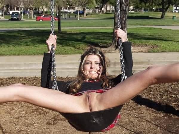 she's just swinging picture