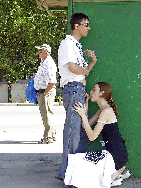 public blowjob picture