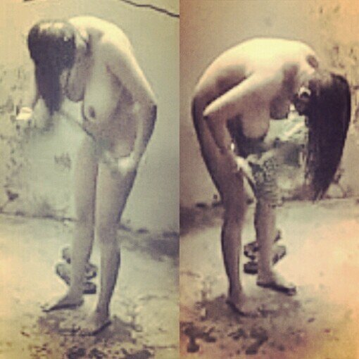 Açık havada banyo picture