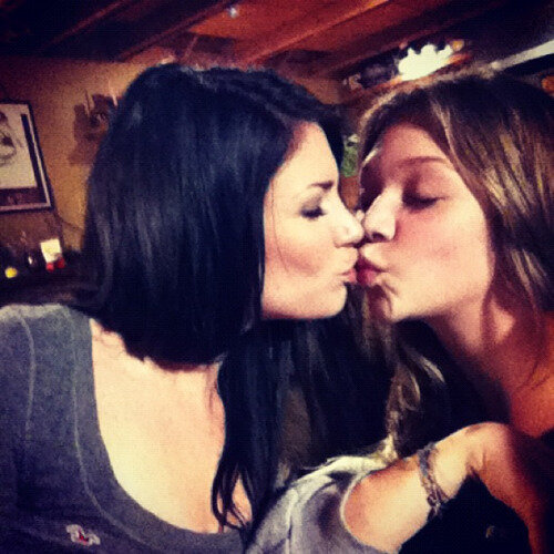 Lesbian kiss picture
