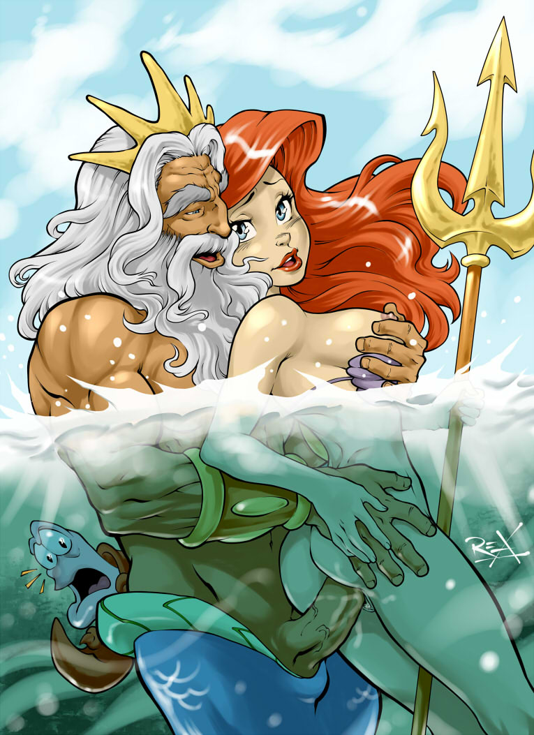 Ariel and Daddy by r_ex picture