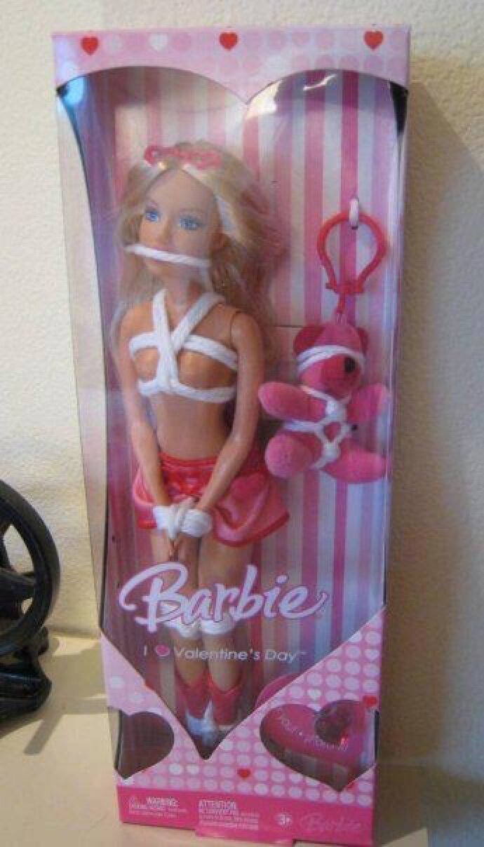 Esaret Barbie. Valentine baskısı. :-D picture