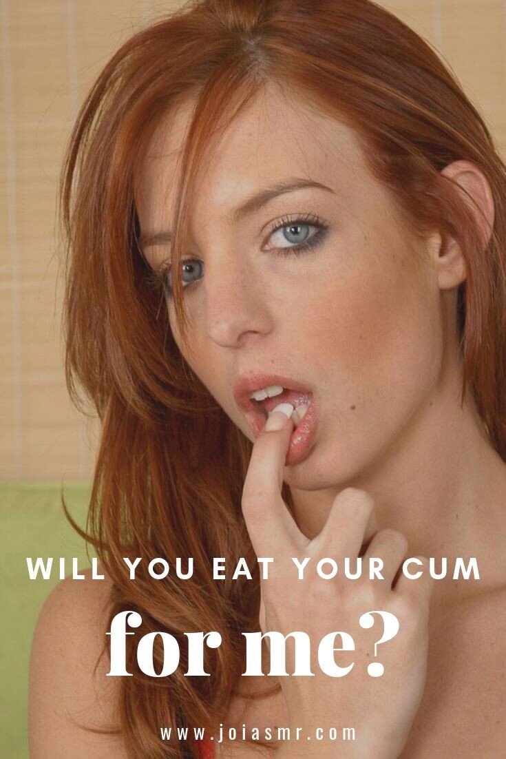 Will You Eat Your Cum For Pretty Redhead CEI picture