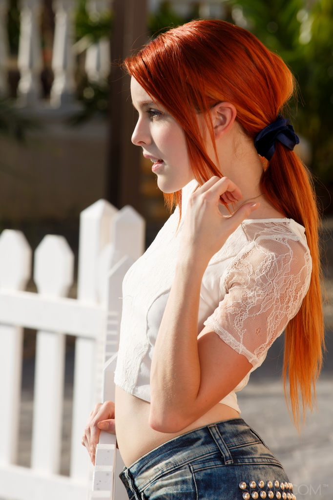 Cute Redhead picture