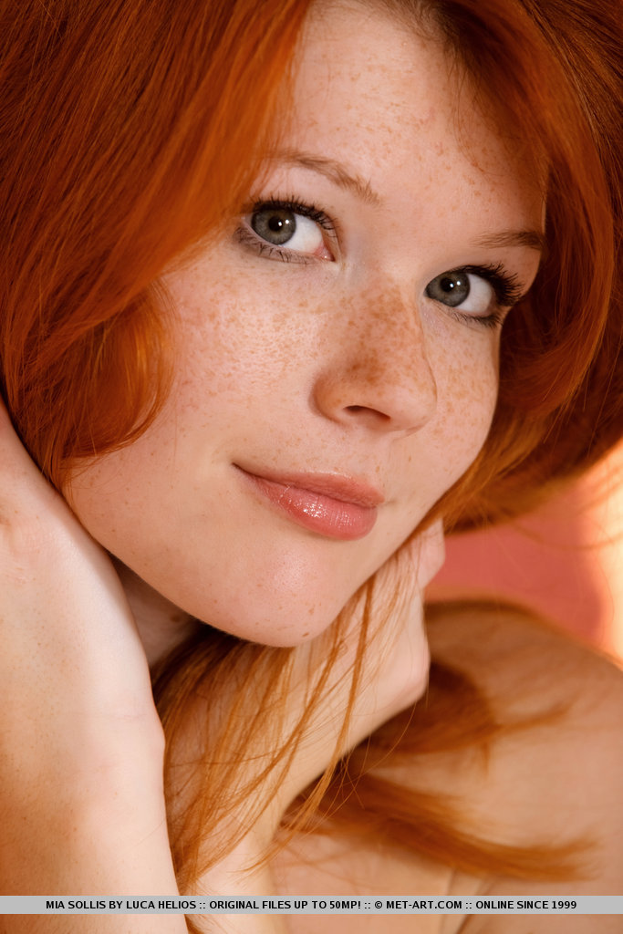 Cute faced redhead picture