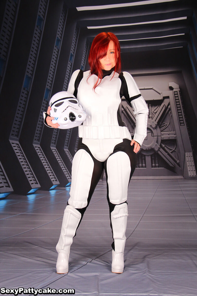sexy pattycake as redhead stormtrooper picture