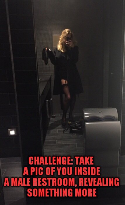 Restroom challenge picture