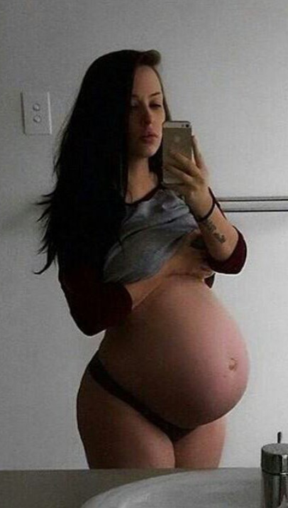 Pregnant Selfie picture