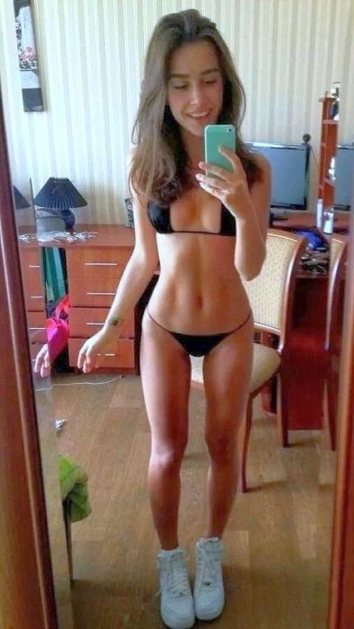 Bikini selfie picture