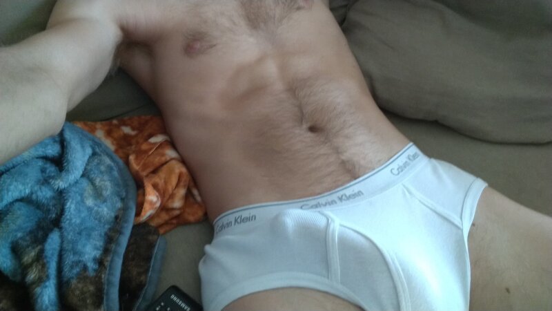 White undies cock bulge picture