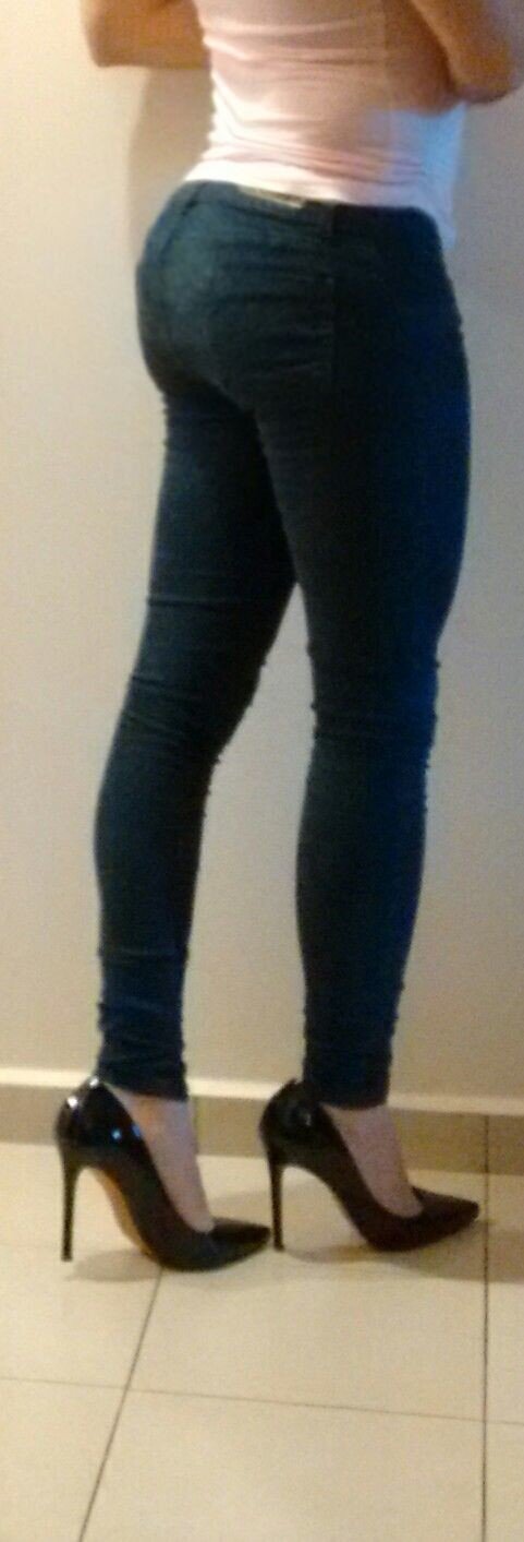 I think these jeans are a little tight ... what do you think? picture