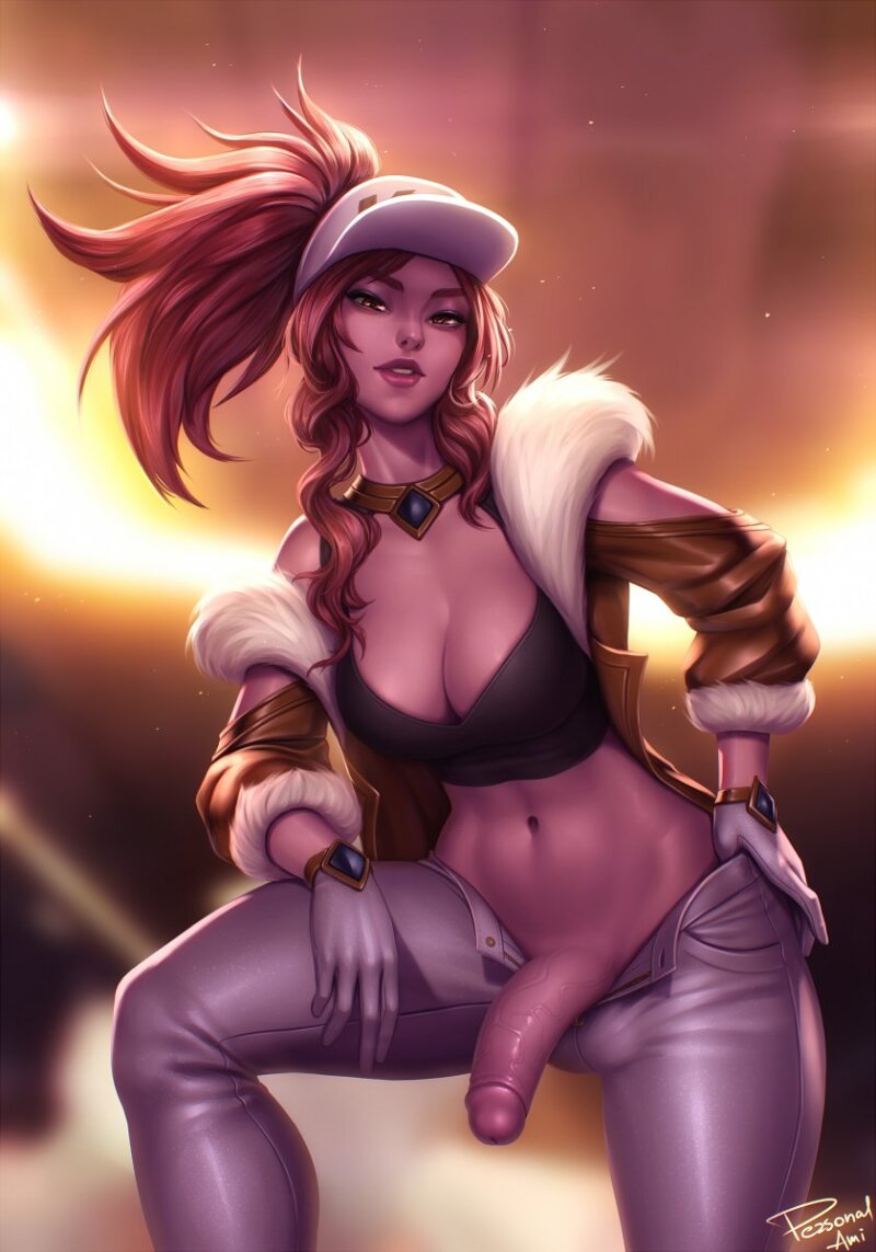 Akali Futanari - League of Legends picture