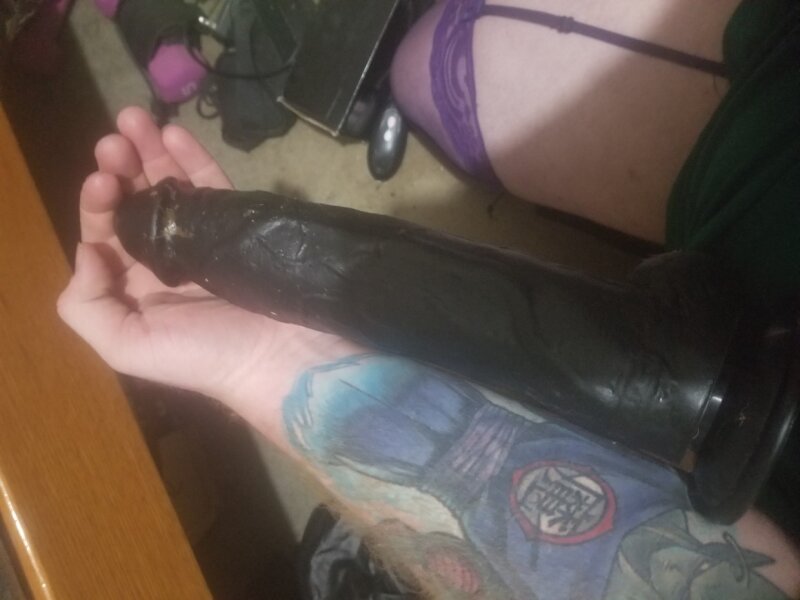 My biggest dildo picture