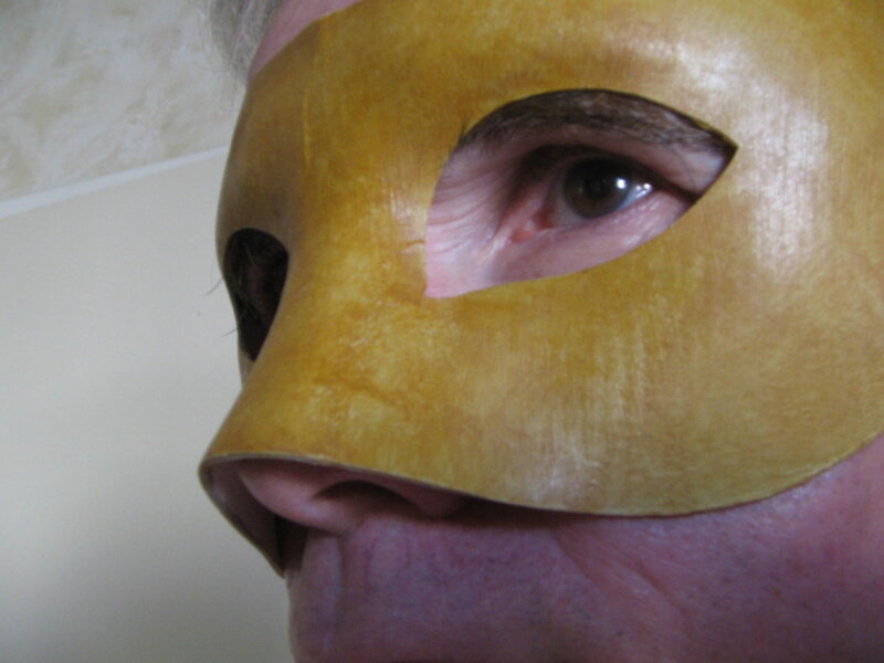 moi avec un masque。 picture