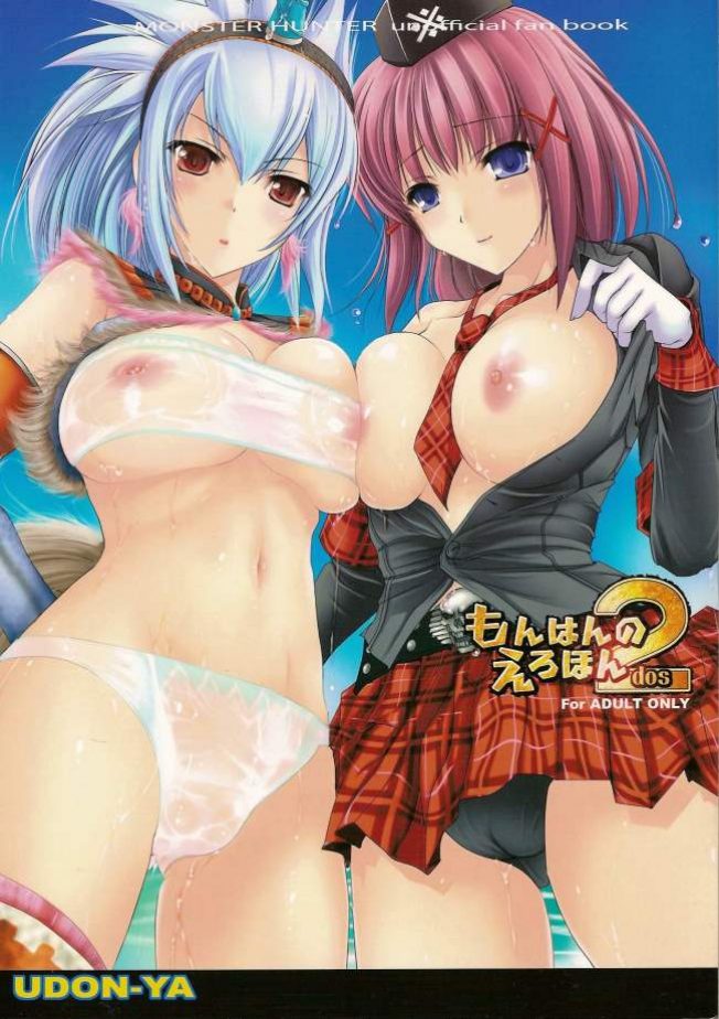 Threesome Monster Hunter Hentai Doujinshi. picture