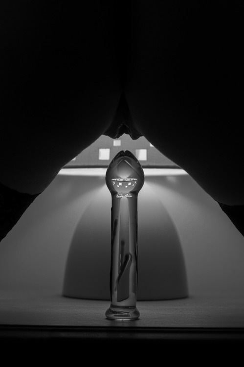 Shining dildo ready to penetrate the darkness. picture
