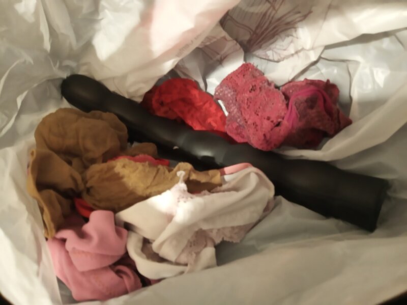basic sissy kit a dildo and panties picture