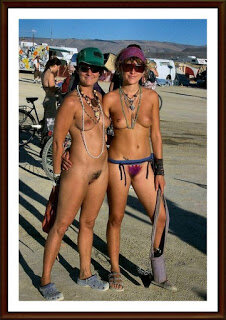 Burning man nudists picture