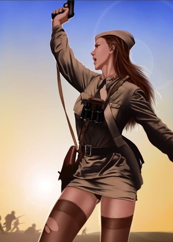 Soviet Army Babe picture