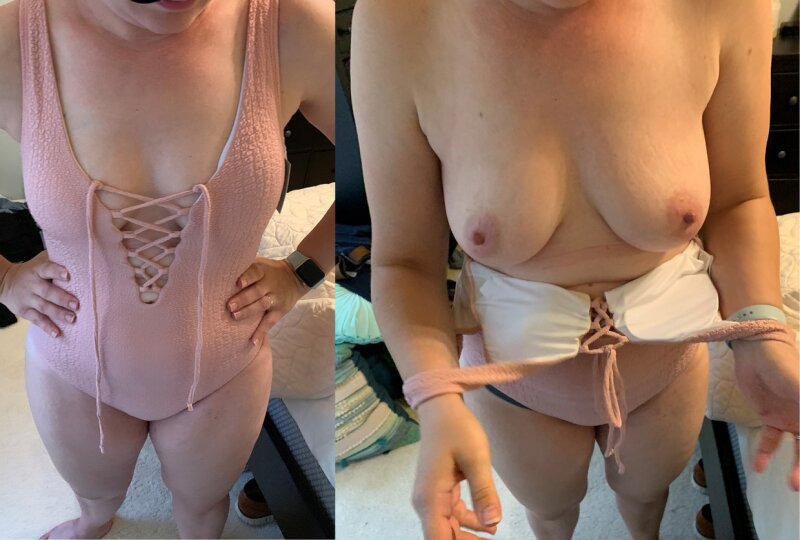 wife dressed undressed picture