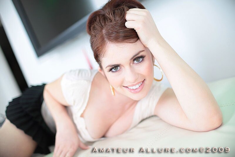 Ashlyn Rae in lovely redhead picture