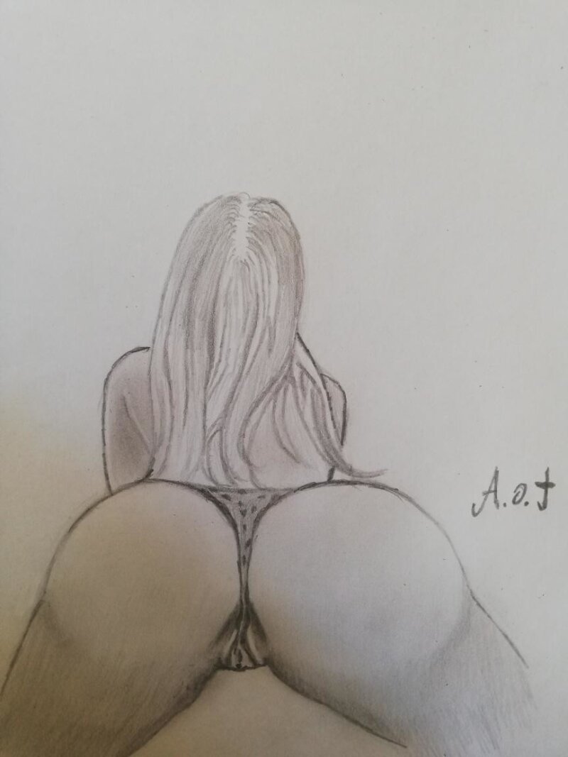sexy drawing doggy picture