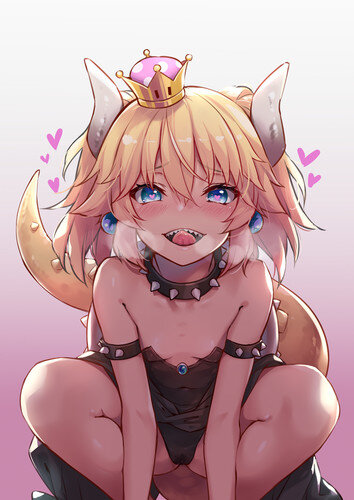 Loli Bowsette lost in Love picture