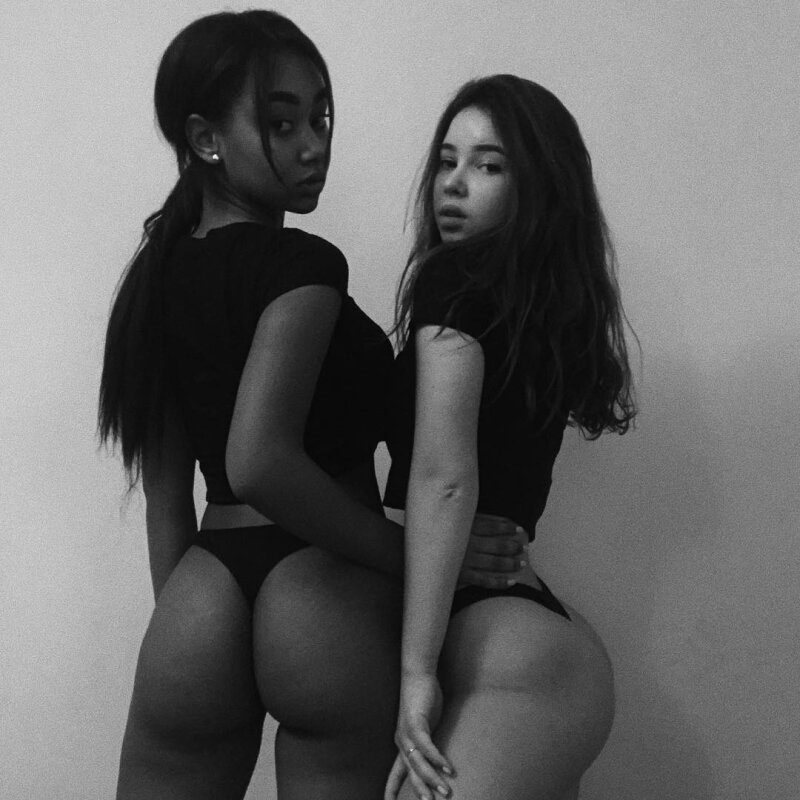 Two honey with big booty picture