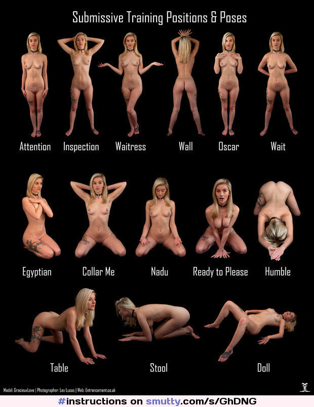 submissive training positions & poses picture