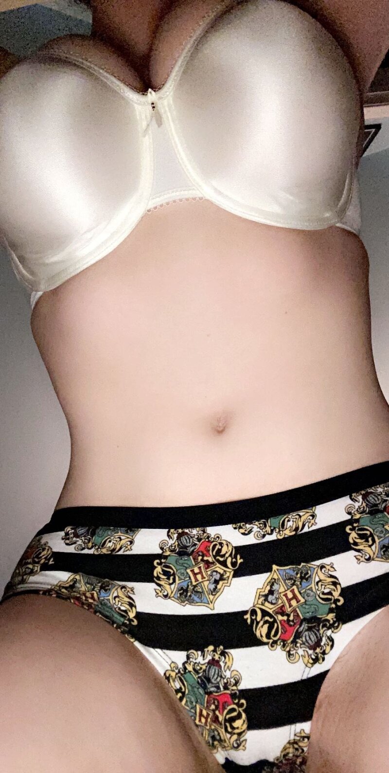 sexy slim teen showing off her panties picture