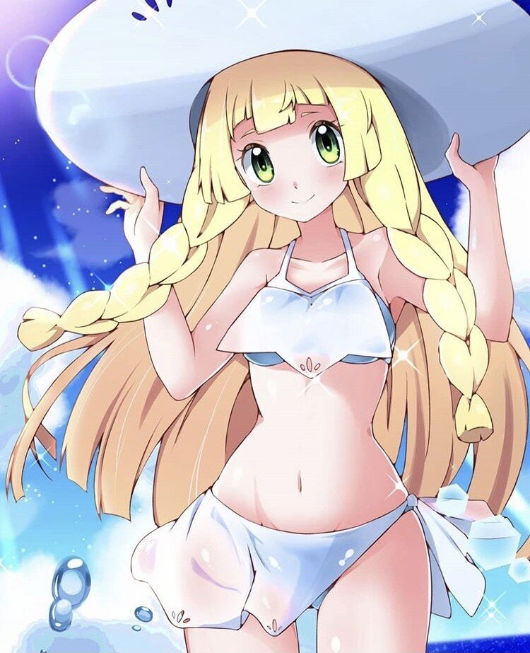 Lillie on the beach picture