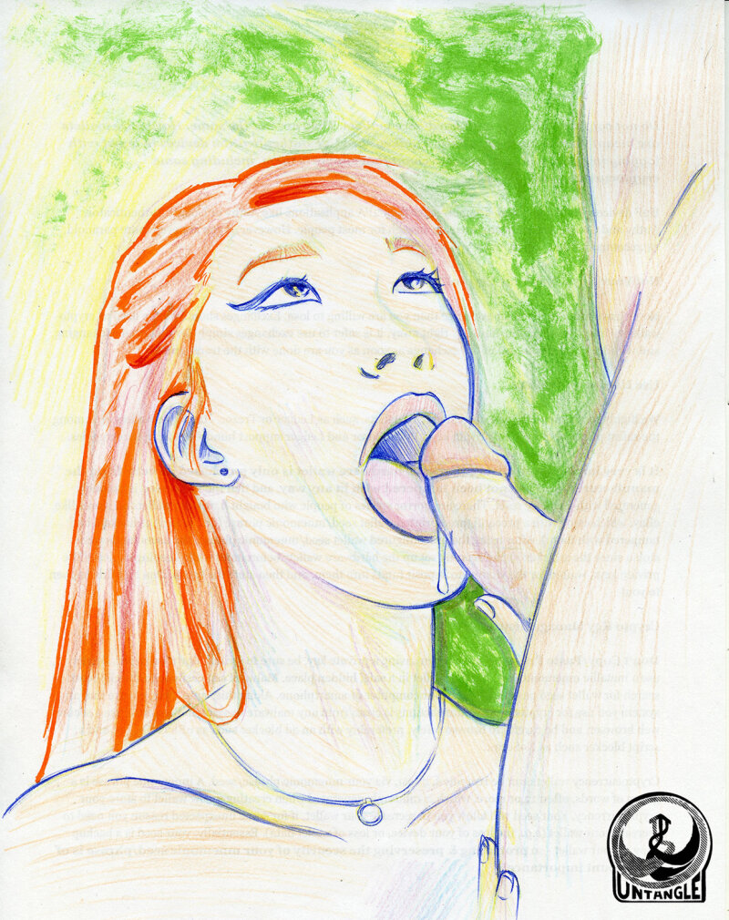 UN NR2 asian licking cock drawing artwork picture