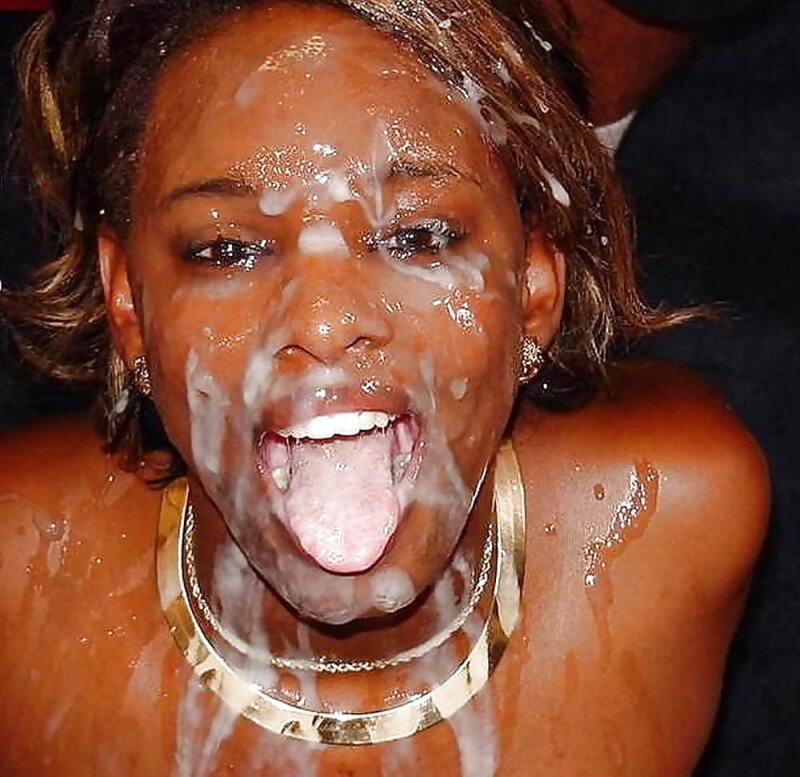 Ebony cum whore picture