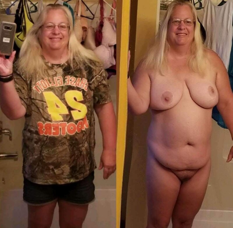 Clothes then nude picture