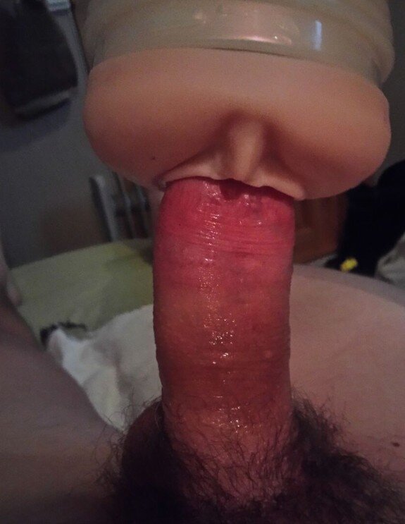 Nice and lubed. could use a real one picture